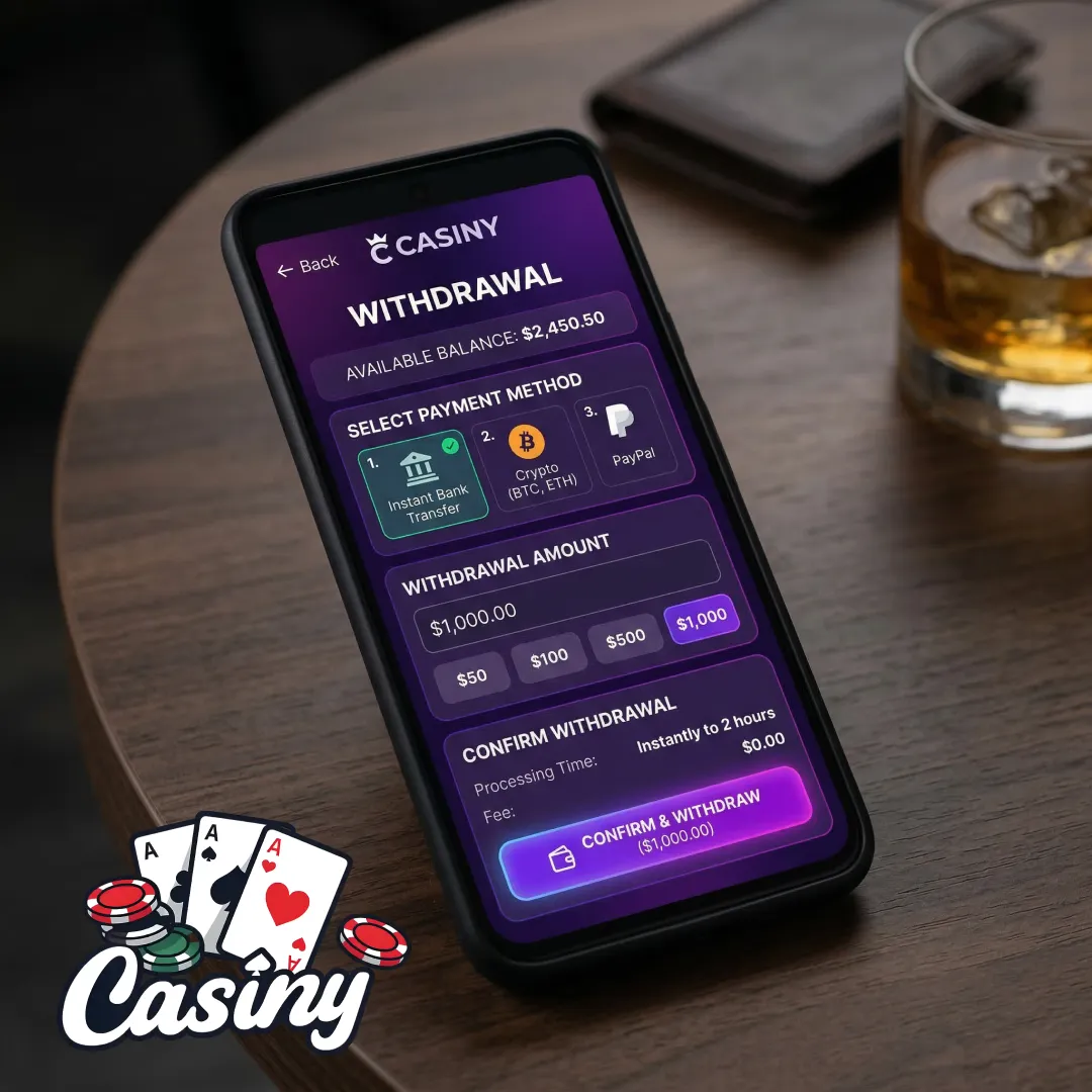 Casiny Withdrawal Times